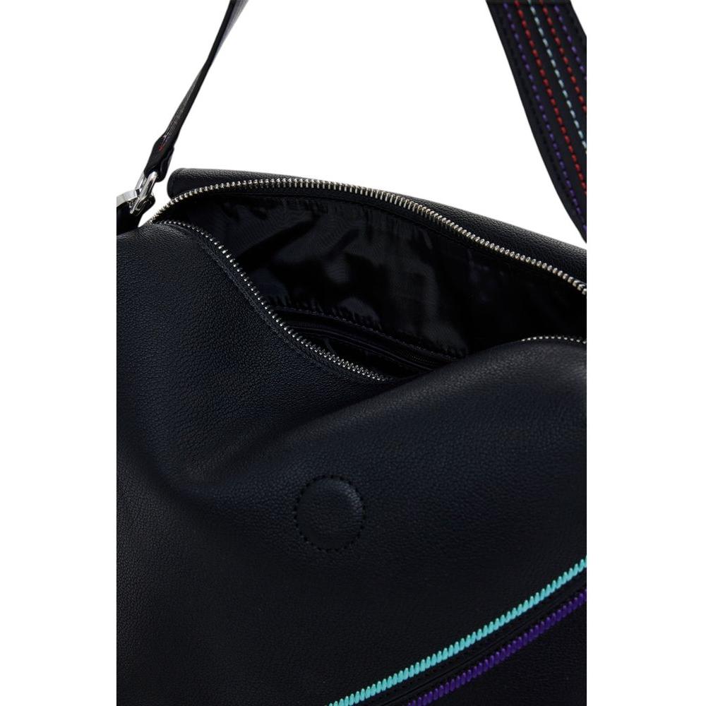 Desigual Black Polyethylene Backpack Desigual