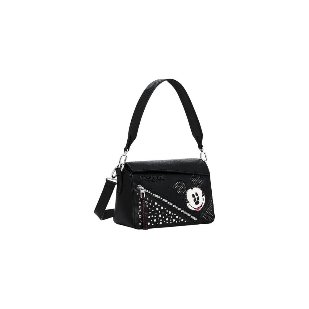 Desigual Black Polyethylene Handbag Desigual