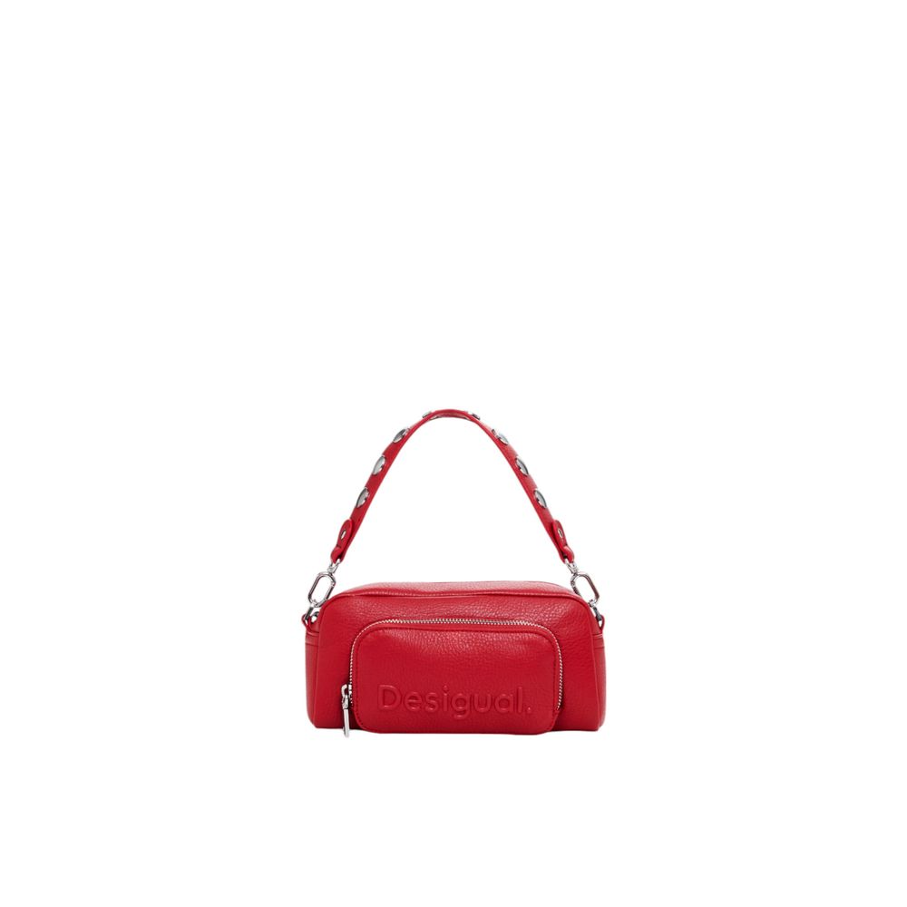 Desigual Red Polyethylene Handbag Desigual