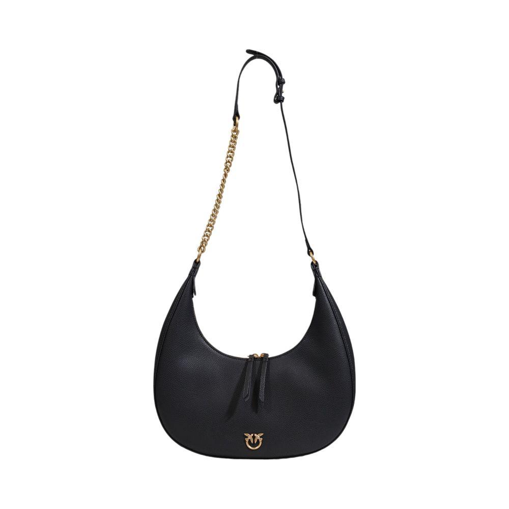 PINKO Black Leather Handbag PINKO