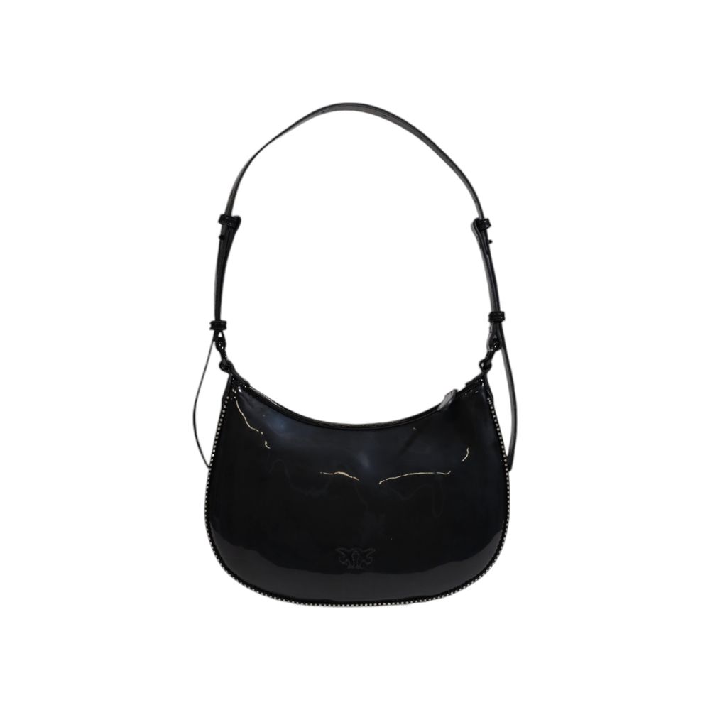 PINKO Black Leather Handbag