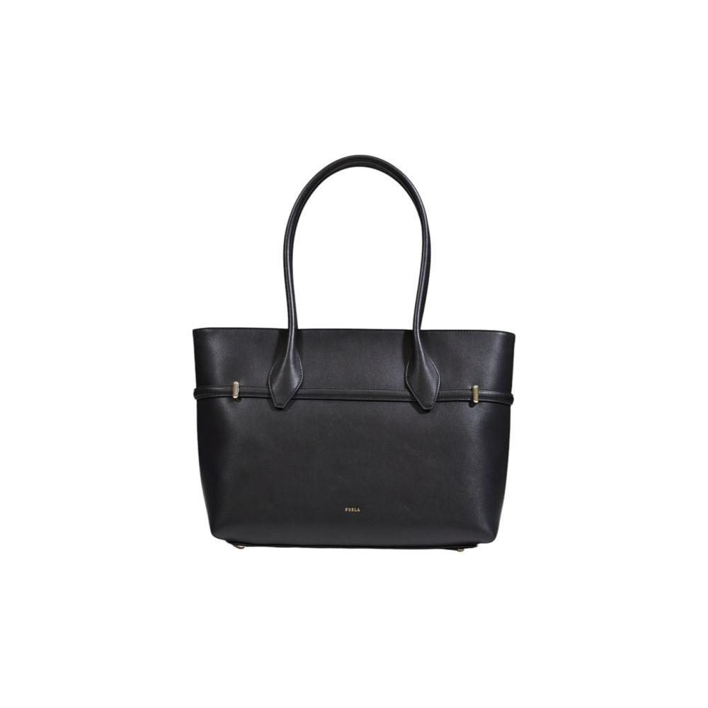 Furla Black Leather Handbag Furla