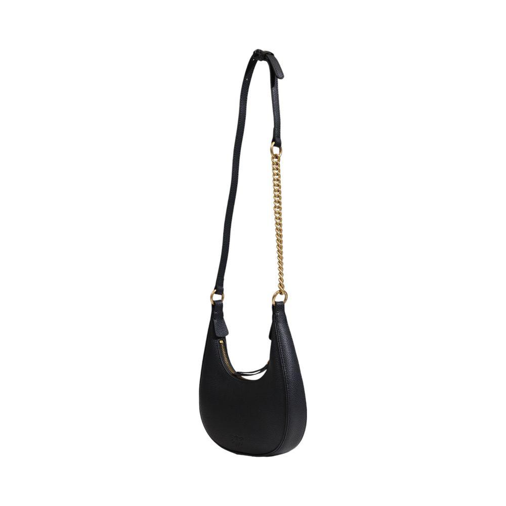 PINKO Black Leather Handbag PINKO