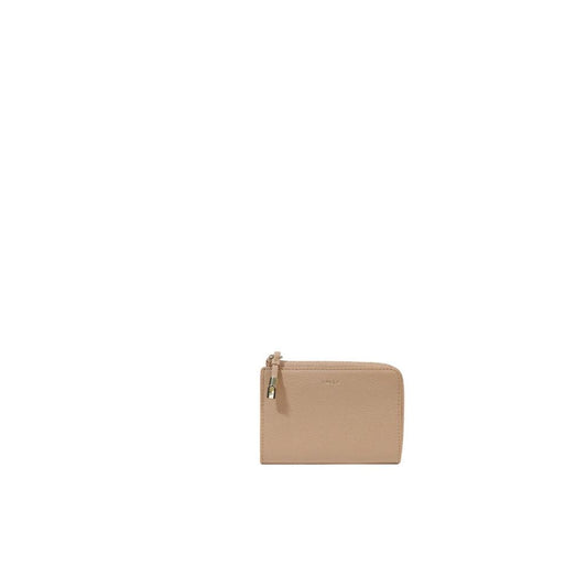 Furla Beige Leather Wallet Furla