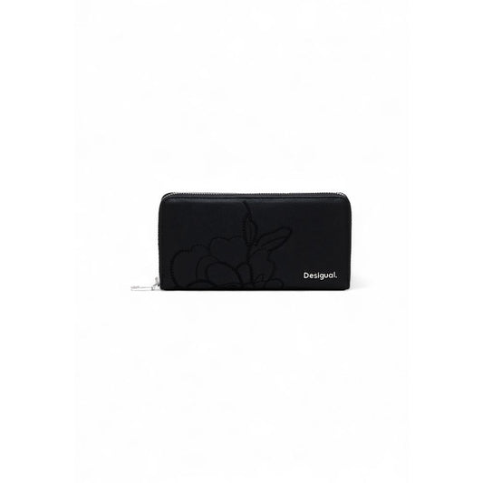 Desigual Black Polyethylene Wallet Desigual