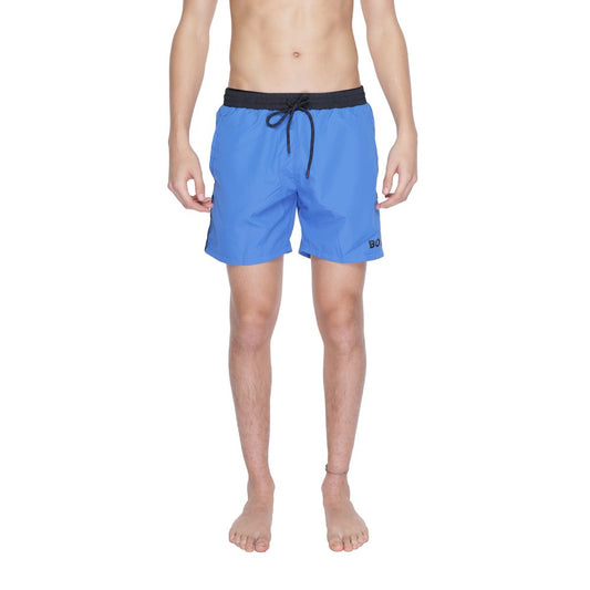 Hugo Boss Blue Polyester Swimwear