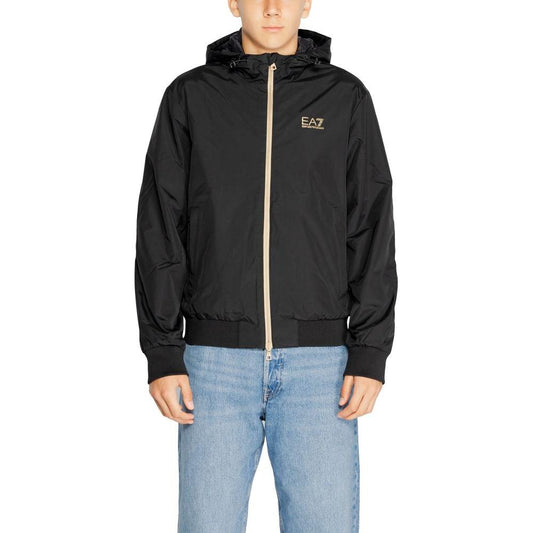 EA7 Emporio Armani Bicolor Polyamide Jacket EA7 Emporio Armani