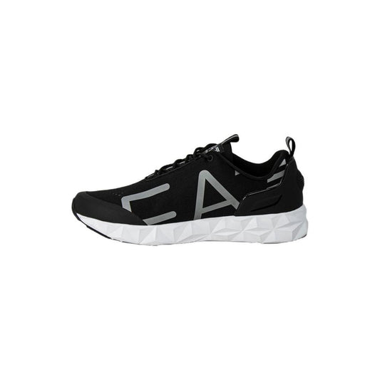 EA7 Emporio Armani Black Polyester Sneaker EA7 Emporio Armani