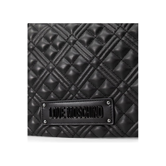 Love Moschino Black Polyethylene Handbag Love Moschino