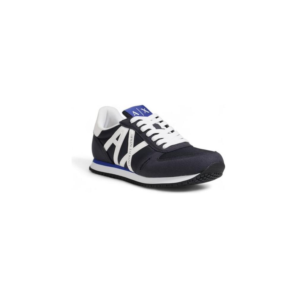 Armani Exchange Blue Polyester Sneaker Armani Exchange