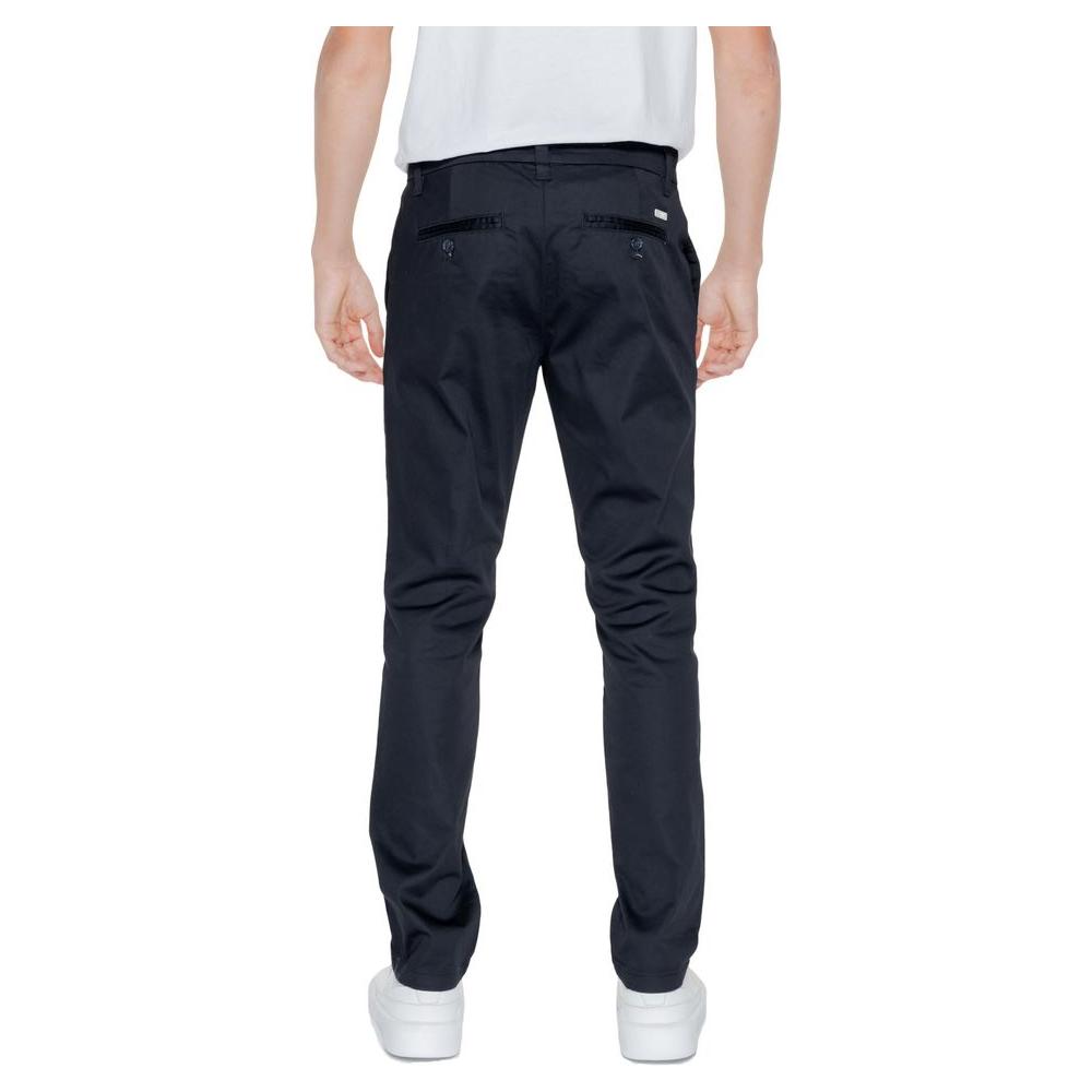 Armani Exchange Black Cotton Jeans & Pant Armani Exchange