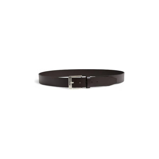 Hugo Boss Brown Leather Belt Hugo Boss