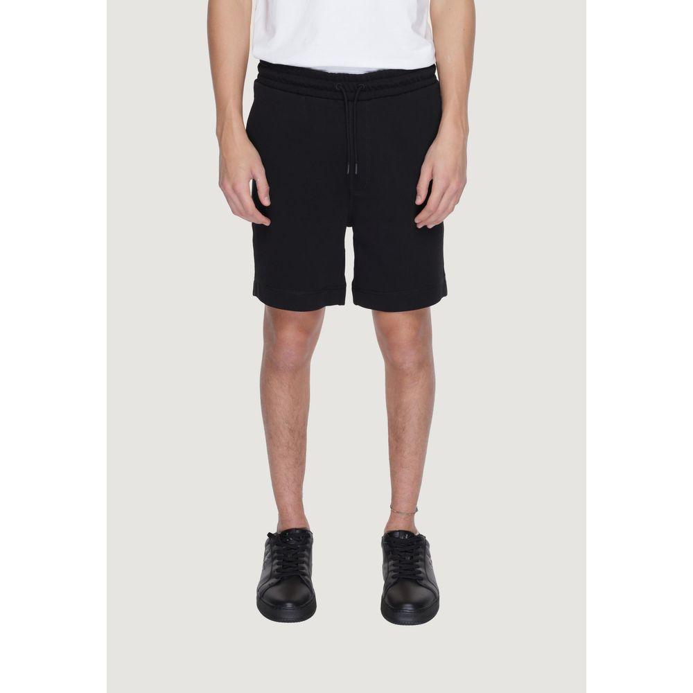 Hugo Boss Black Cotton Short Hugo Boss