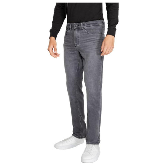 Hugo Boss Black Cotton Jeans & Pant Hugo Boss