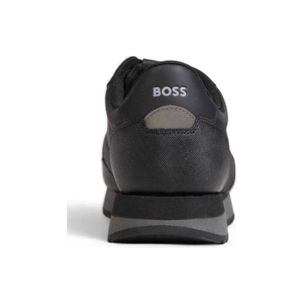 Hugo Boss Black Fabric Sneaker Hugo Boss