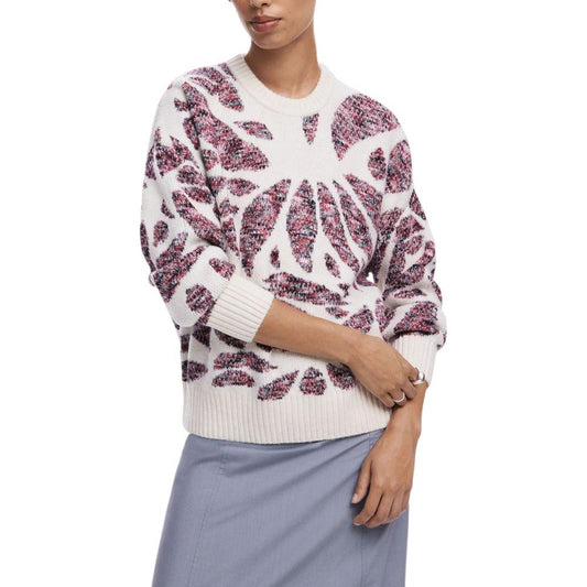 Desigual Bordeaux Polyester Sweater Desigual