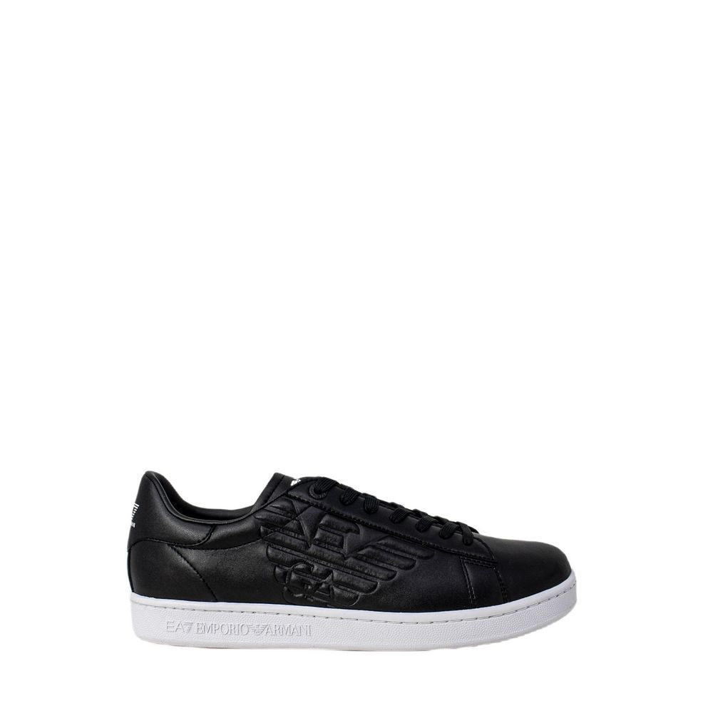 EA7 Emporio Armani Black And White Polyethylene Sneaker EA7 Emporio Armani