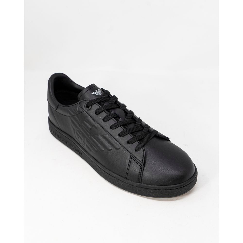 EA7 Emporio Armani Black Polyethylene Sneaker EA7 Emporio Armani