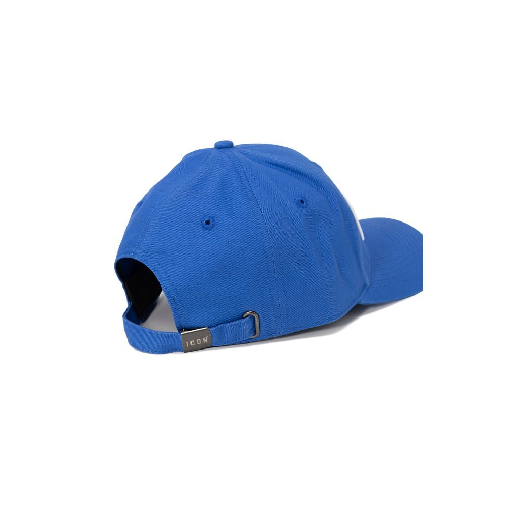 Icon Blue Cotton Hats & Cap Icon