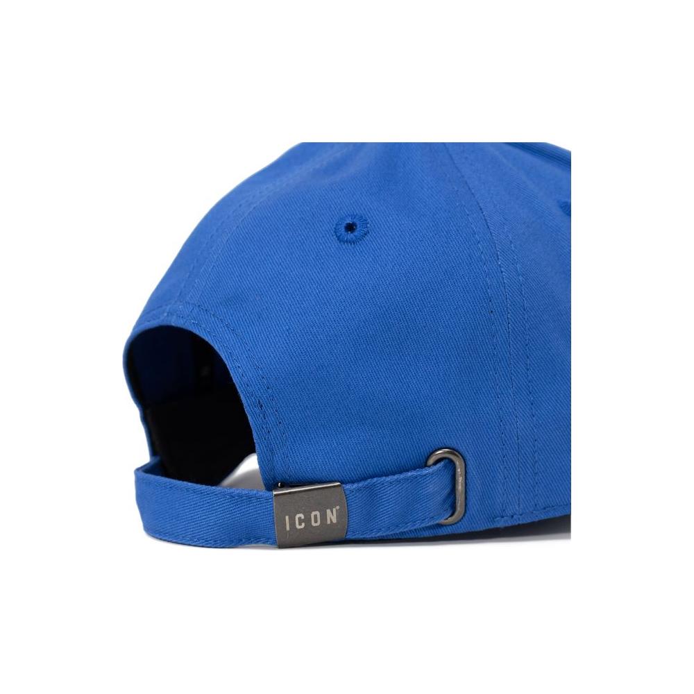 Icon Blue Cotton Hats & Cap Icon