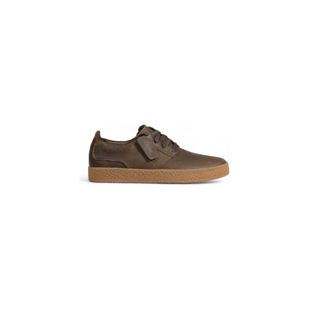 Clarks Green Suede Casual Clarks