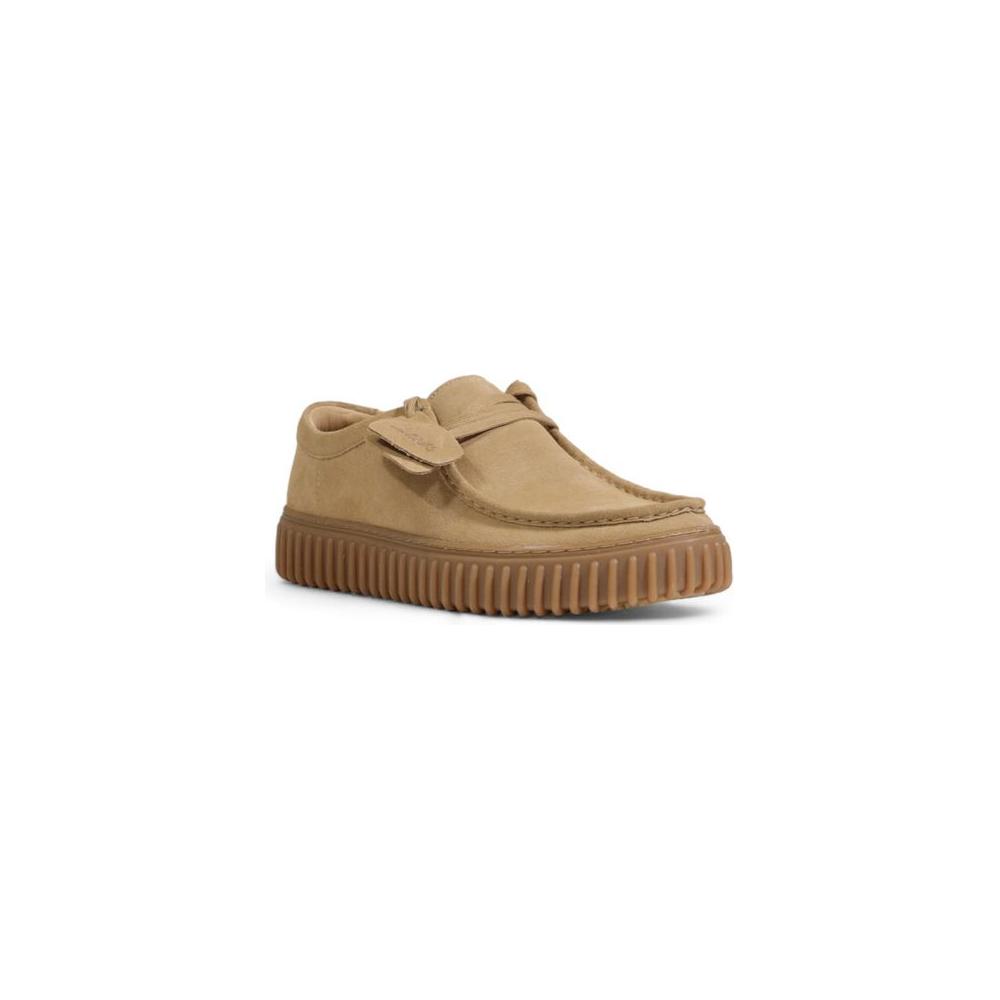 Clarks Beige Suede Casual Clarks