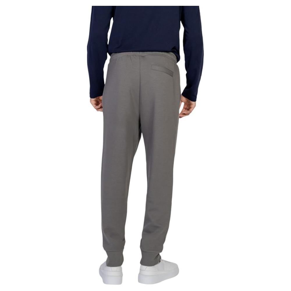 Hugo Boss Gray Cotton Jeans & Pant Hugo Boss