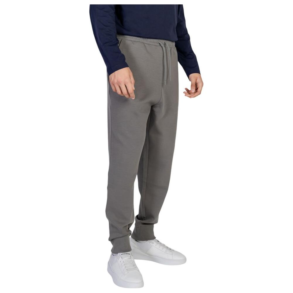 Hugo Boss Gray Cotton Jeans & Pant Hugo Boss