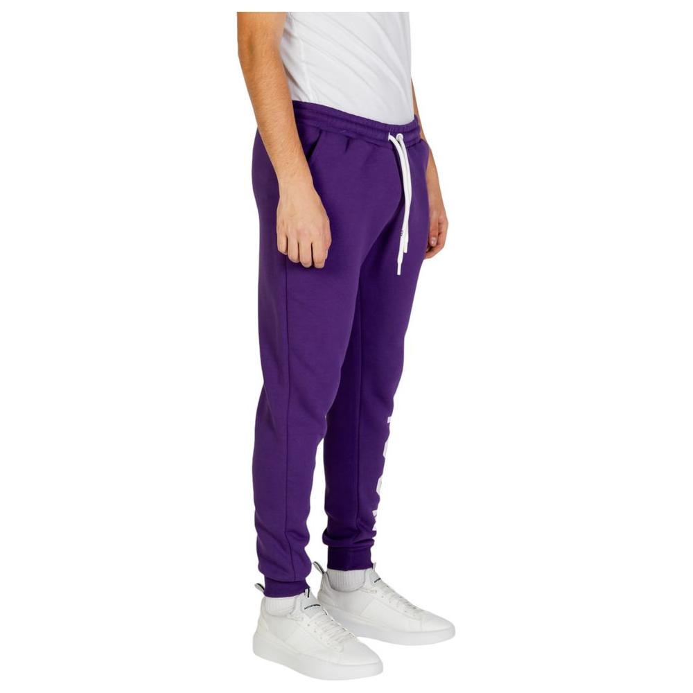 Icon Purple Cotton Jeans & Pant Icon