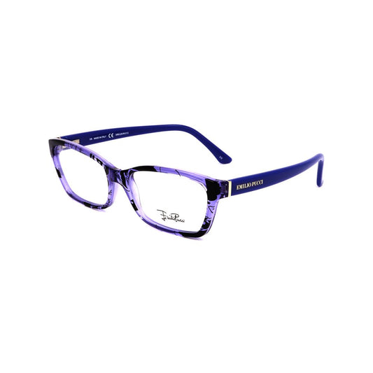Emilio Pucci Blue Plastic Glasses (Frames)