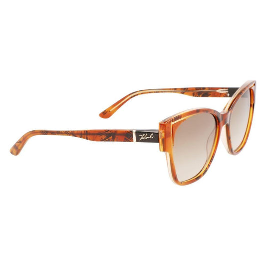 Karl Lagerfeld Orange Acetate Sunglasses Karl Lagerfeld