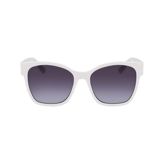 Karl Lagerfeld White Injected Sunglasses Karl Lagerfeld