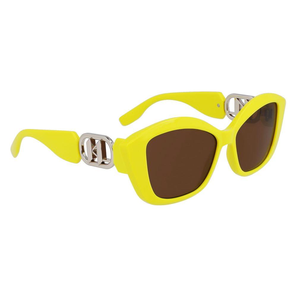 Karl Lagerfeld Yellow Injected Sunglasses Karl Lagerfeld