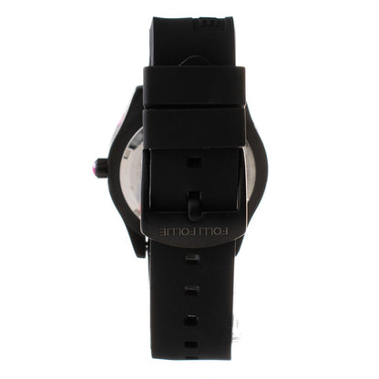 Folli Follie Black Synthetic Sport Watch Folli Follie