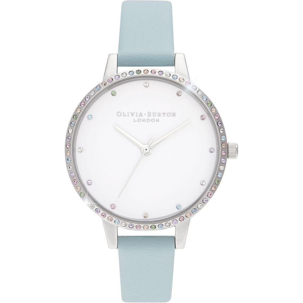 Olivia Burton Blue Synthetic Leather Watch Olivia Burton