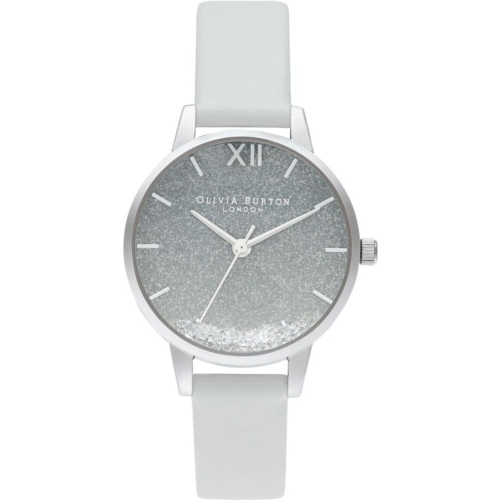 Olivia Burton Gray Leather Watch Olivia Burton