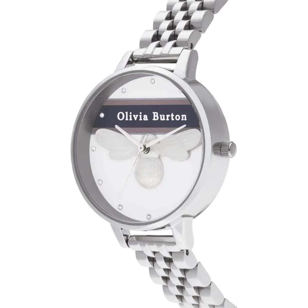 Olivia Burton Silver Steel Watch Olivia Burton