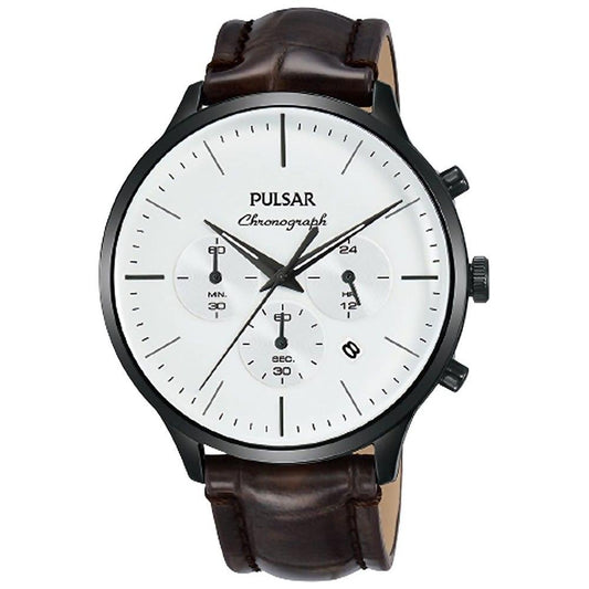 Pulsar Brown Leather Watch Pulsar