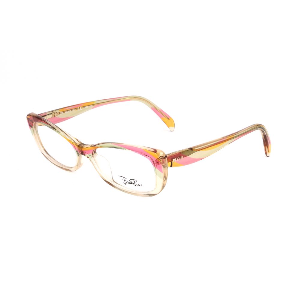 Emilio Pucci Multicolor Plastic Glasses (Frames)