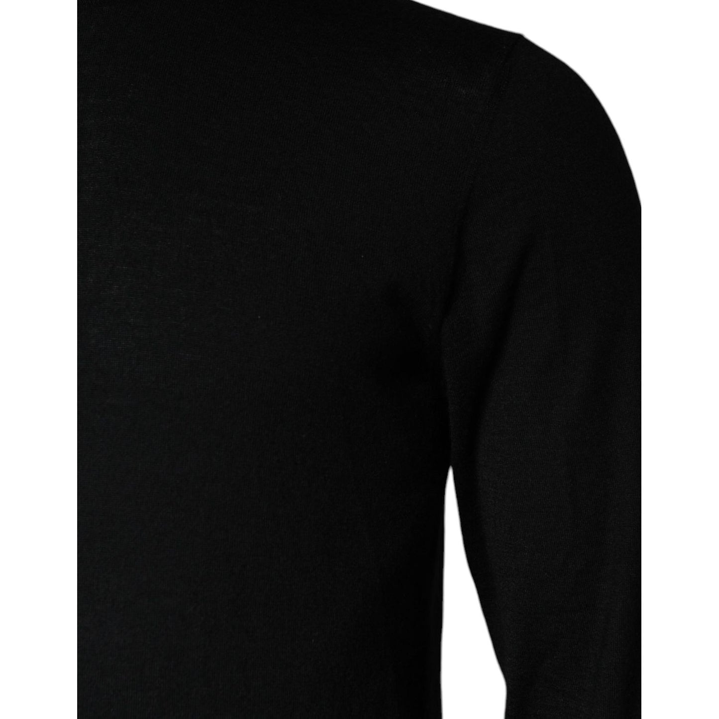 Dolce & Gabbana Black LongSleeve Turtleneck Pullover Sweater