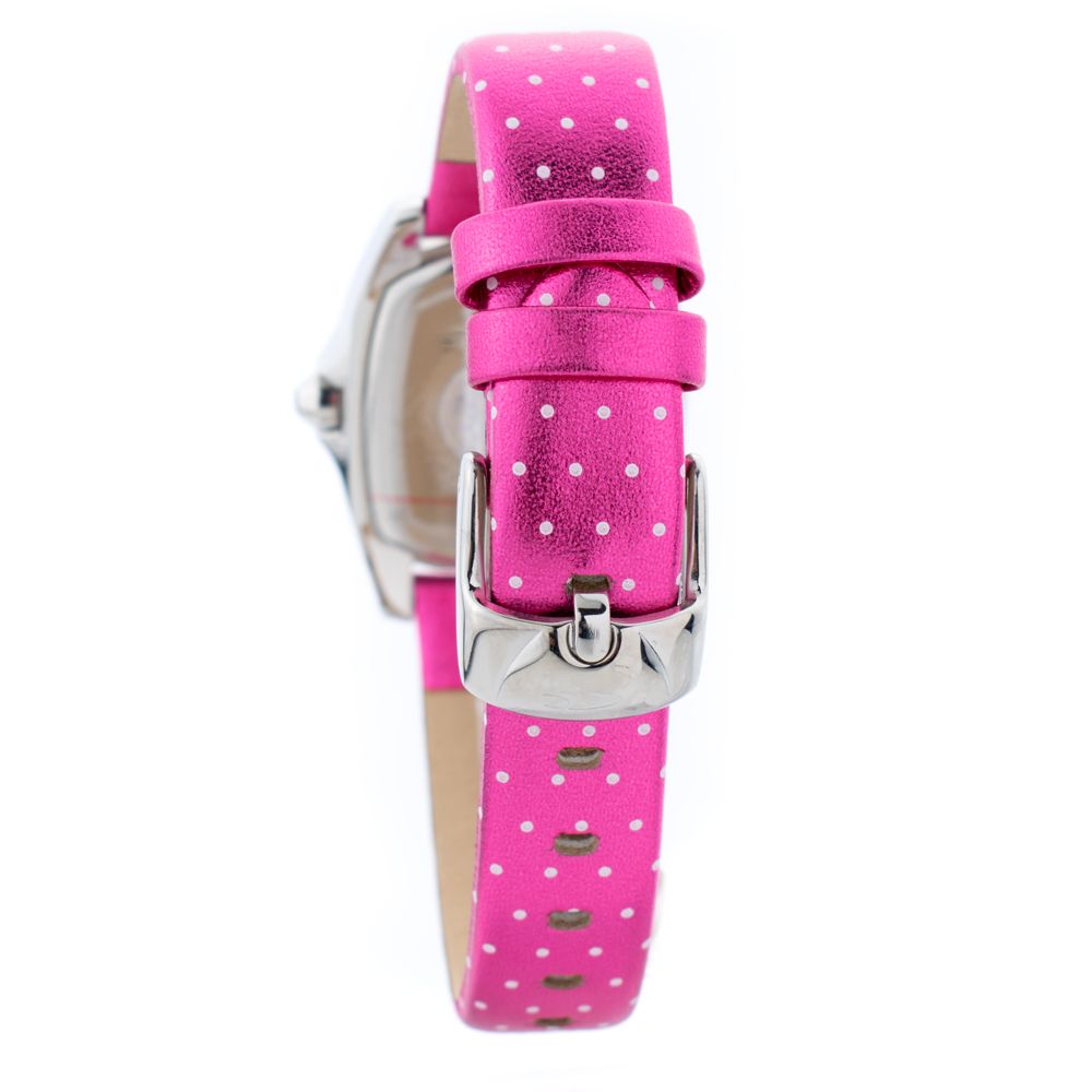 Chronotech Multicolor Leather Dress Watch