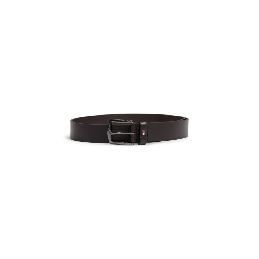 Tommy Hilfiger Brown Leather Regular Belt