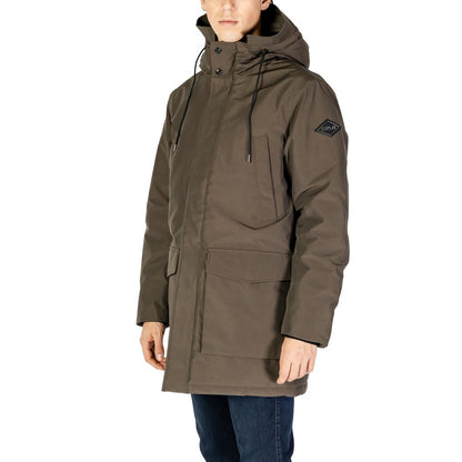 Replay Green Polyamide Parka 1728,71956299936,Clothing,Green,IT52 | XL,Jackets & Coats - Clothing,Jackets - Men - Clothing,Men,Men - Clothing,New with tags,Parkas - Jackets & Coats - Clothing,Replay