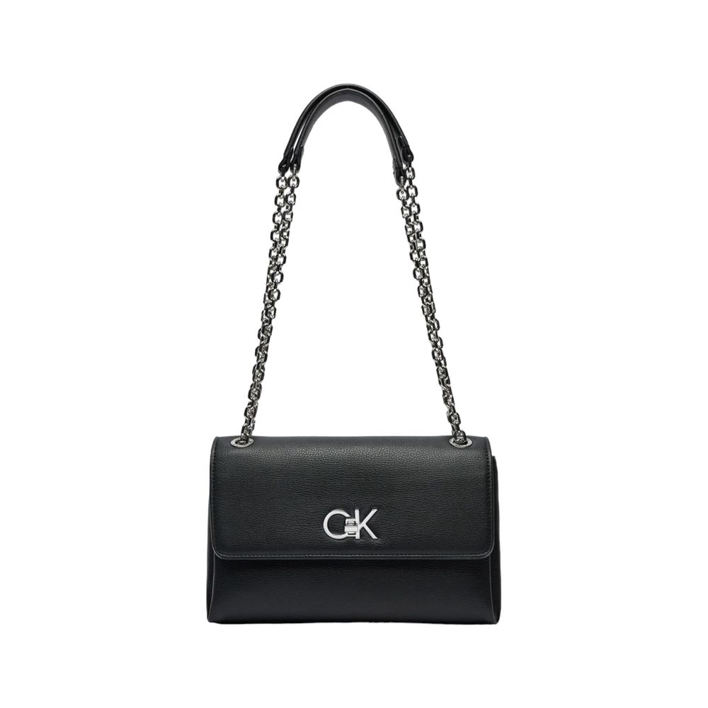 Calvin Klein Black Polyethylene Handbag Calvin Klein