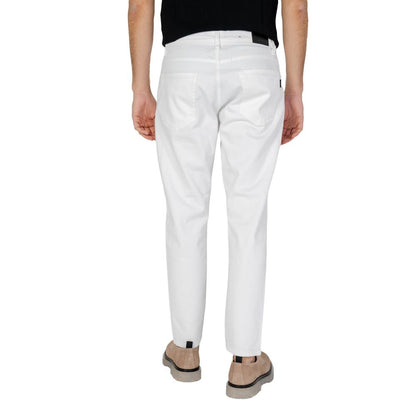Antony Morato White Cotton Skinny Jeans