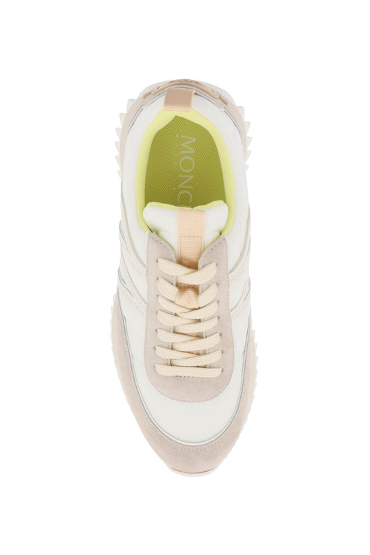 Moncler pacey sneakers in nylon and suede leather