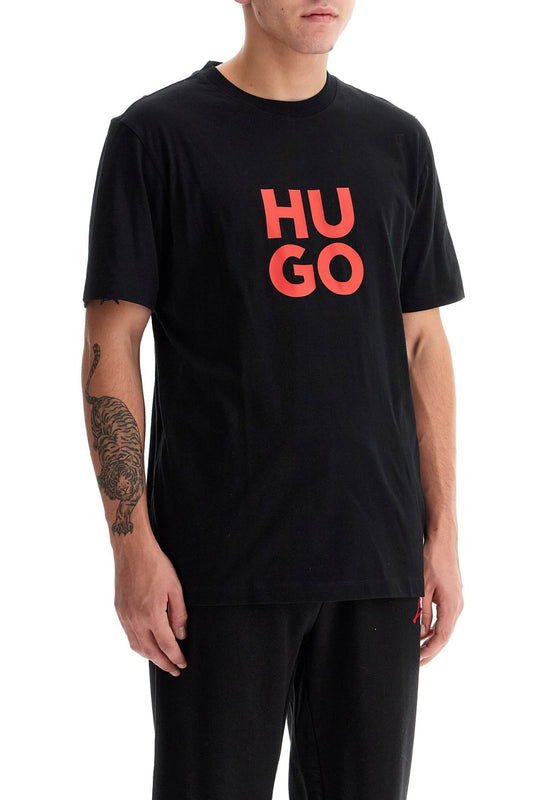 Hugo t-shirt with logo print Topwear Hugo