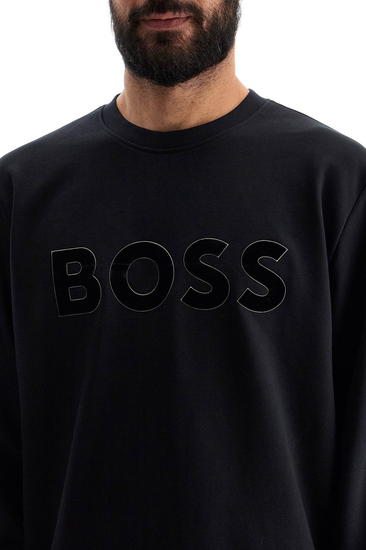 Boss crewneck sweatshirt with logo Topwear Boss