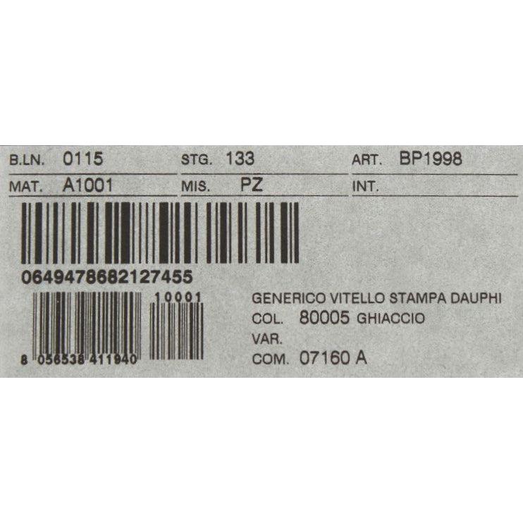 Dolce & Gabbana White Dauphine Leather Case Wallet