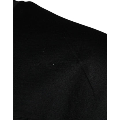 Dolce & Gabbana Black Crew Neck Short Sleeve T-shirt